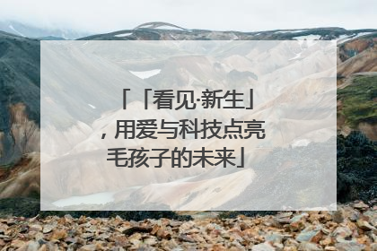 「看见·新生」，用爱与科技点亮毛孩子的未来