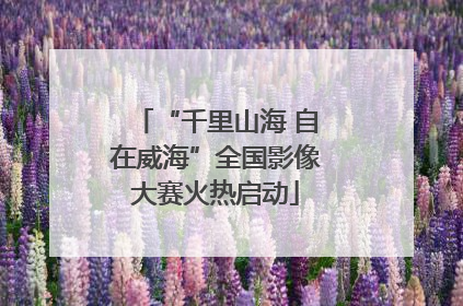 “千里山海 自在威海”全国影像大赛火热启动