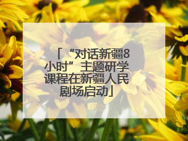 “对话新疆8小时”主题研学课程在新疆人民剧场启动