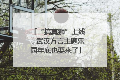 “搞莫狮”上线，武汉方言主题乐园年底也要来了
