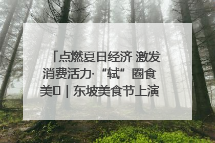 点燃夏日经济 激发消费活力·“轼”圈食美⑪｜东坡美食节上演“文化满汉全席”