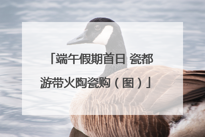 端午假期首日 瓷都游带火陶瓷购（图）