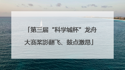 第三届“科学城杯”龙舟大赛桨影翻飞、鼓点激昂