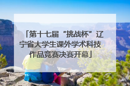 第十七届“挑战杯”辽宁省大学生课外学术科技作品竞赛决赛开幕