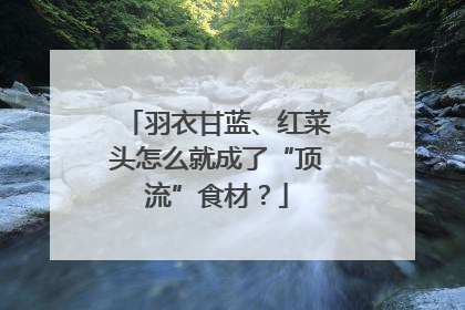 羽衣甘蓝、红菜头怎么就成了“顶流”食材？