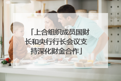 上合组织成员国财长和央行行长会议支持深化财金合作