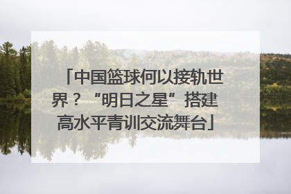 中国篮球何以接轨世界？“明日之星”搭建高水平青训交流舞台