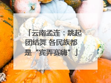 云南孟连：跳起团结舞 各民族都是“宾弄赛嗨”
