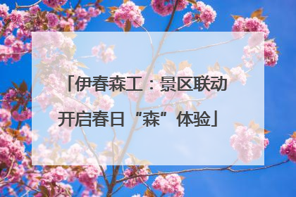 伊春森工：景区联动开启春日“森”体验