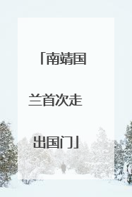 南靖国兰首次走出国门
