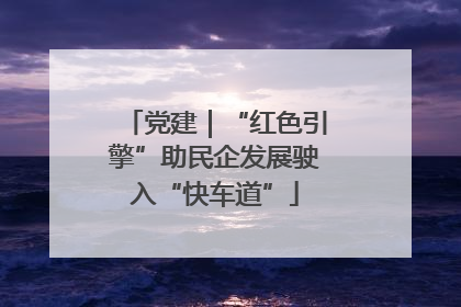 党建｜“红色引擎”助民企发展驶入“快车道”