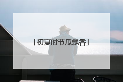 初夏时节瓜飘香