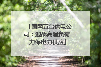 国网五台供电公司：迎战高温负荷 力保电力供应