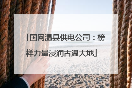 国网温县供电公司：榜样力量浸润古温大地
