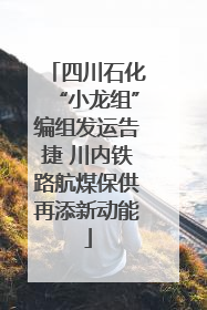 四川石化“小龙组”编组发运告捷 川内铁路航煤保供再添新动能