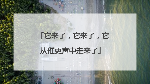 它来了，它来了，它从催更声中走来了
