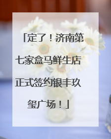 定了！济南第七家盒马鲜生店正式签约银丰玖玺广场！