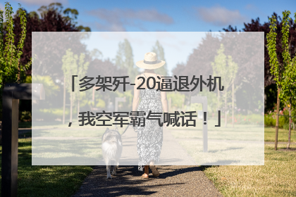 多架歼-20逼退外机，我空军霸气喊话！