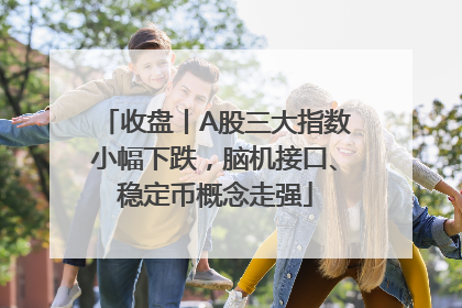 收盘丨A股三大指数小幅下跌，脑机接口、稳定币概念走强