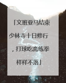 文班亚马结束少林寺十日修行，打球吃斋练拳样样不落