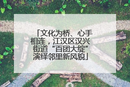 文化为桥、心手相连，江汉区汉兴街道“百团大绽”演绎邻里新风貌