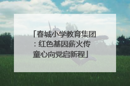 春城小学教育集团：红色基因薪火传 童心向党启新程
