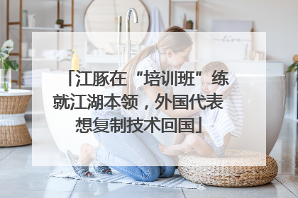 江豚在“培训班”练就江湖本领，外国代表想复制技术回国