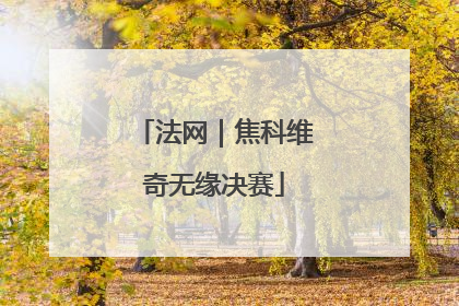 法网｜焦科维奇无缘决赛