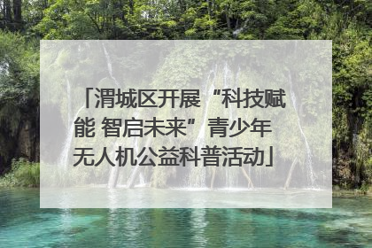 渭城区开展“科技赋能 智启未来”青少年无人机公益科普活动