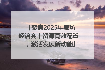 聚焦2025年廊坊经洽会丨资源高效配置，激活发展新动能