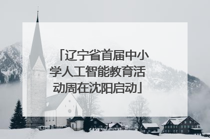 辽宁省首届中小学人工智能教育活动周在沈阳启动
