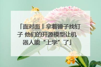面对面丨拿着锤子找钉子 他们的开源模型让机器人能“上学”了