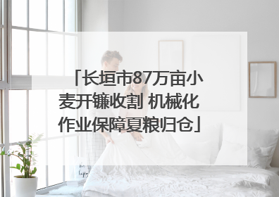 长垣市87万亩小麦开镰收割 机械化作业保障夏粮归仓
