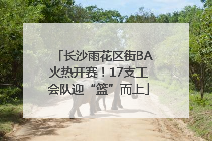 长沙雨花区街BA火热开赛！17支工会队迎“篮”而上
