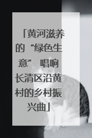 黄河滋养的“绿色生意” 唱响长清区沿黄村的乡村振兴曲