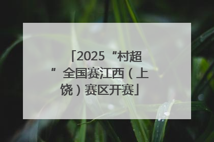 2025“村超”全国赛江西（上饶）赛区开赛